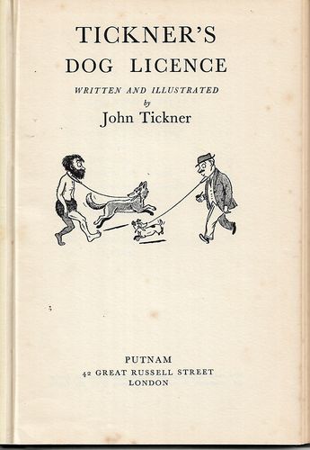 Tickner's Dog Licence by John Tickner