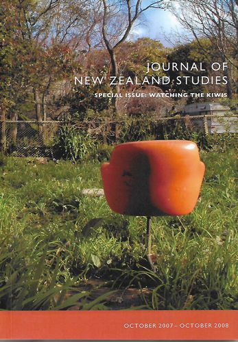 Journal of New Zealand Studies - October 2007 - October 2008