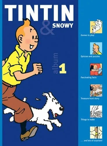 Tintin And Snowy Album: V. 1 by Guy Harvey and Herge