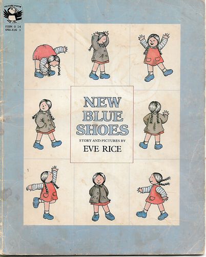 New Blue Shoes by Eve Rice