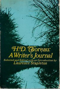 A Writer's Journal by Thoreau Henry David