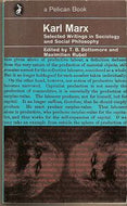 Karl Marx - Selected Writings in Sociology And Social Philosophy by Karl Marx and T. B. Bottomore and Maximilien Rubel