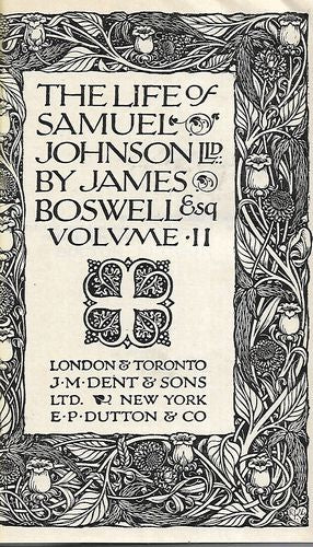 The Life of Samuel Johnson:  Volume 2, 1776 - 1784 by James Boswell