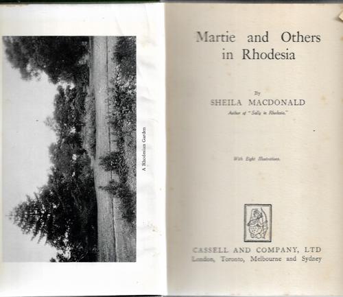 Martie And Others In Rhodesia by Sheila Macdonald