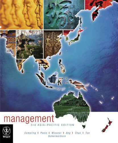 Management. 3rd Asia - Pacific Edition by John Campling and David Poole