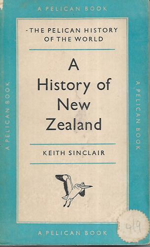 A History Of New Zealand by Keith Sinclair