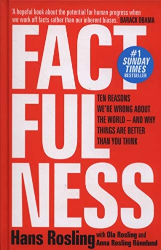 Factfulness: The Ten Reason We're Wrong About The World--And Why Things Are Better Than You Think by Hans Rosling