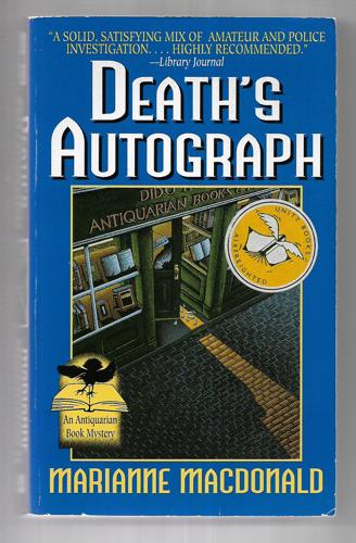 Death's Autograph by Marianne Macdonald