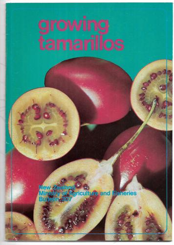 Growing Tamarillos - Bulletin 307 by W. A. Fletcher