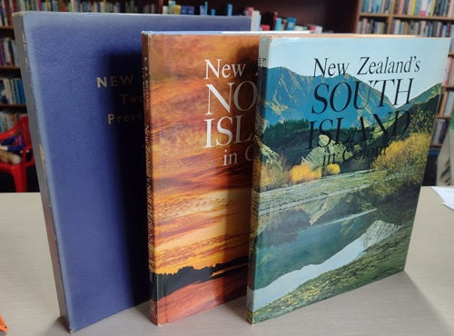 New Zealand Two Volume Presentation Set by Jean Bigwood and Kenneth Bigwood and Jim Henderson and Bigwood, Jean