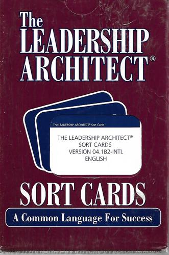 The Leadership Architect - version 04. 1B2-INTL by Roger Pearman