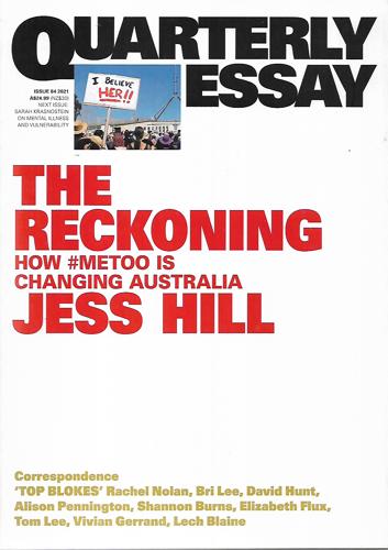 Australia's #Metoo Moment: Quarterly Essay 84 by Jess Hill