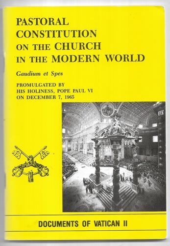 Pastoral Constitution On The Church In The Modern World : Gaudium Et Spes by Pope Paul VI