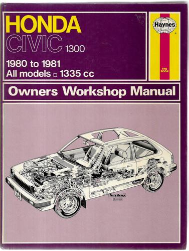 Honda Civic Owners Workshop Manual by Alec J. Jones