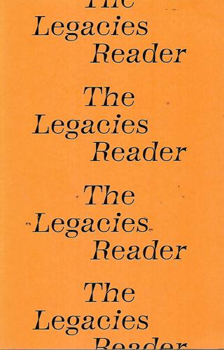 The Legacies Reader by Thomasin Sleigh