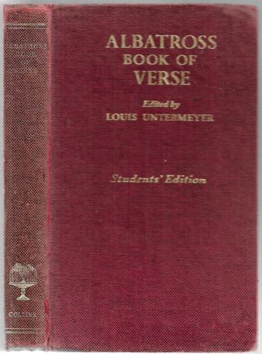Collins Albatross Book of Verse by Louis Untermeyer
