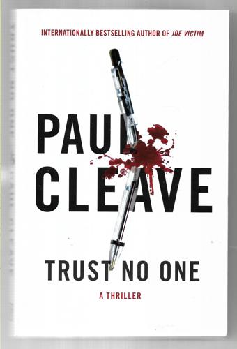 Trust No One by Paul Cleave