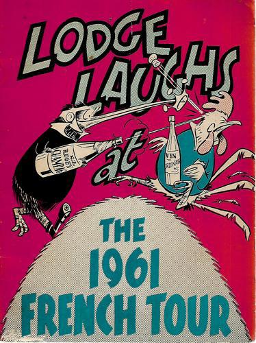 Lodge Laughs At The 1961 French Tour by Nevile Lodge