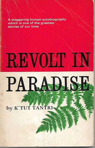 Revolt In Paradise by K'Tut Tantri