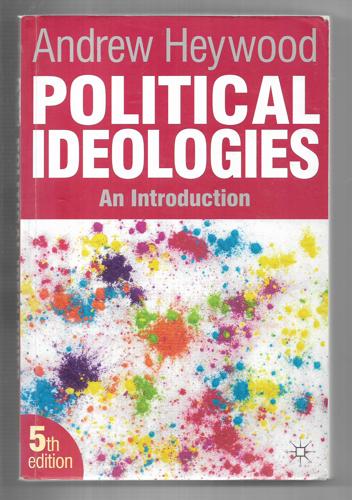Political Ideologies: An Introduction by Andrew Heywood