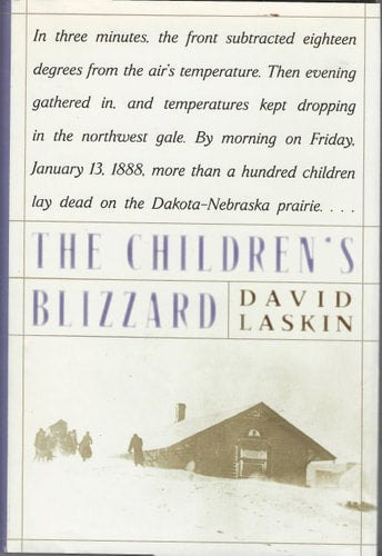 The Children's Blizzard by David Laskin