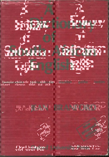 A Dictionary Of South African English by Jean Branford