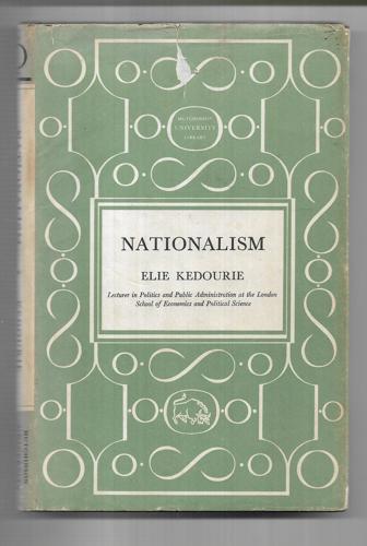 Nationalism by Elie Kedourie