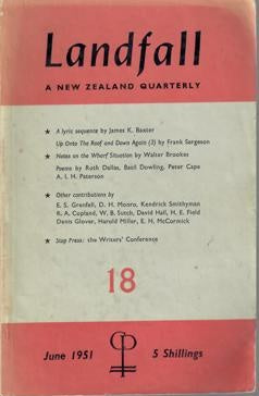 Landfall 18: A New Zealand Quarterly Vol 5, No 2 (1951) by Charles Brasch