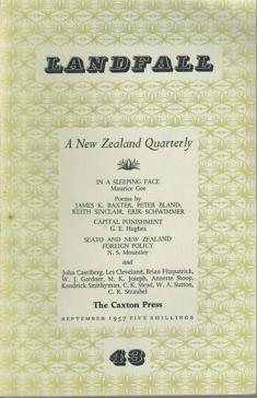 Landfall 43: A New Zealand Quarterly Vol 11, No 3 (1957) by Charles Brasch