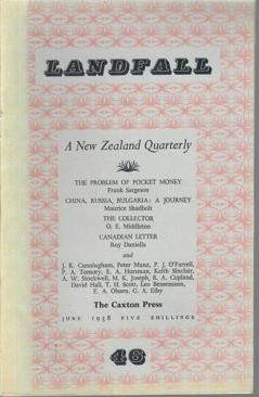 Landfall 46: A New Zealand Quarterly Vol 12, No 2 (1958) by Charles Brasch
