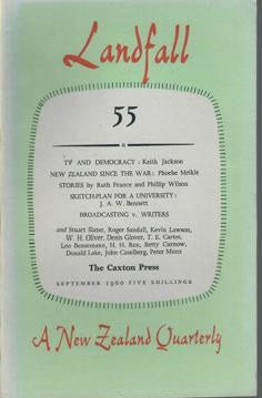 Landfall 55: A New Zealand Quarterly Vol 14, No 3 (1960) by Charles Brasch