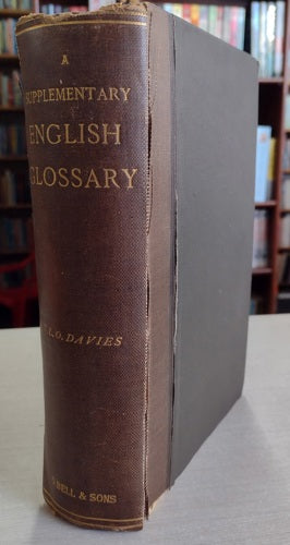 A Supplementary English Glossary by T. Lewis O. Davies