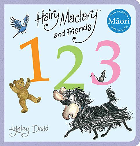 Hairy Maclary And Friends: 123 in Māori and English by Lynley Dodd