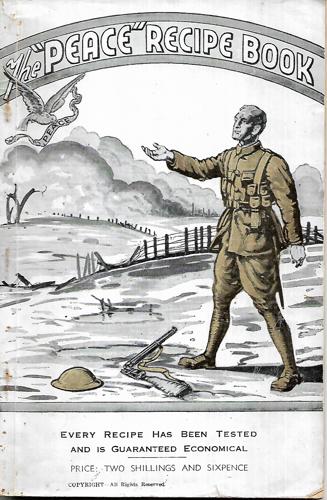 The Peace Recipe Book by Elsie G. Harvey