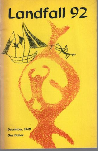 Landfall 92: A New Zealand Quarterly Vol 23, No 4 (1969) by Robin Dudding