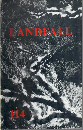 Landfall 114: A New Zealand Quarterly Vol 29, No 2 (1975) by Leo Bensemann