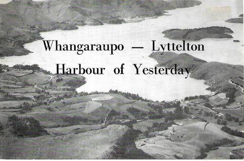 Whangaraupo - Lyttleton Harbour of Yesterday by Arthur Te Rangiwhinui Couch
