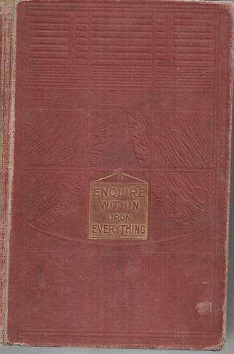 Enquire within upon everything 106th edition