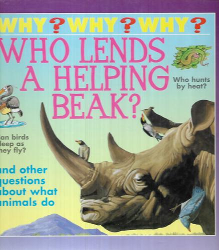 Who Lends A Helping Beak? by Clare Oliver