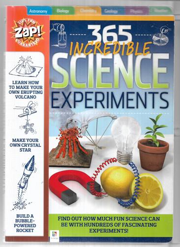 365 Incredible Science Experiments by Hinkler Books Pty
