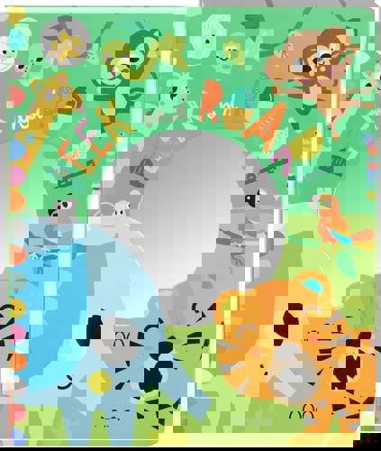 Little Stars Peek & Roar Gatefold Mirror by Christie Hainsby