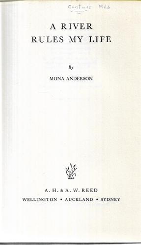 A River Rules My Life by Mona Anderson