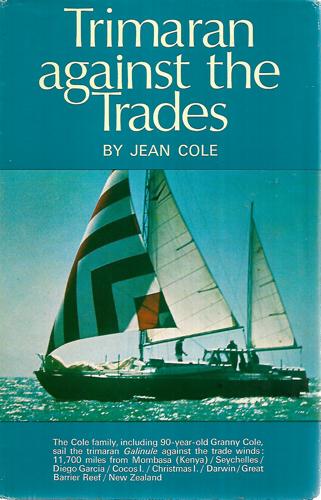 Trimaran Against The Trades by Jean Cole