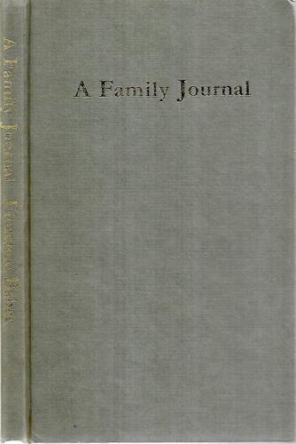 A Family Journal by Florence Baber