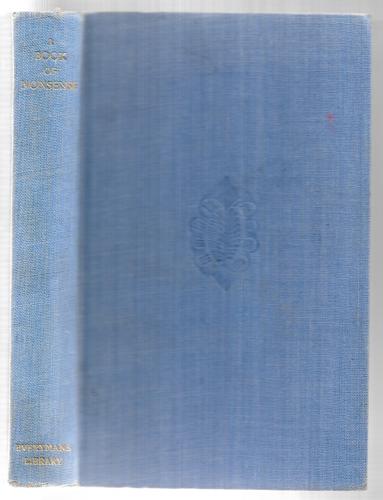 A Book Of Nonsense (Everyman's Library No. 806) by Lewis Carroll and Edward Lear and Everyman's Library and Ernest Rhys