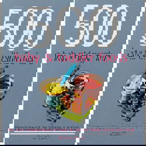 500 Baby & Toddler Foods The Only Compendium Of Baby & Toddler Foods You'll Ever Need by Beverley Glock