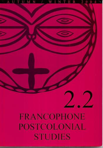 Francophone Postcolonial Studies 2.2