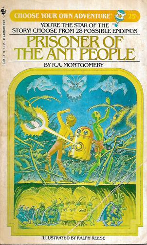 Prisoner Of The Ant People by R. A. Montgomery