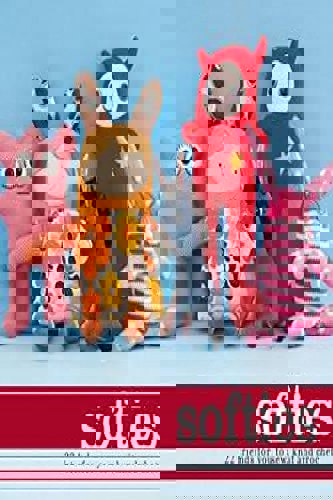 Softies 22 Friends For You To Sew, Knit And Crochet by Gordon Kerr