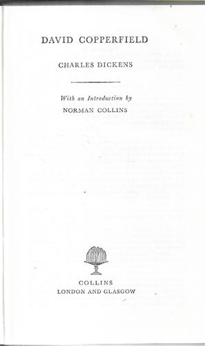 David Copperfield by Charles Dickens